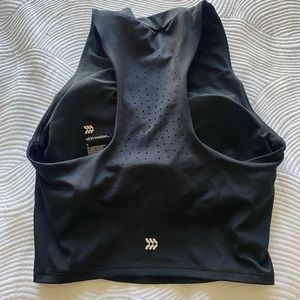 Moc neck Crop workout tank